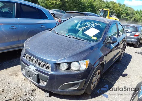 2016 Chevrolet Sonic Ls Auto z USA, uszkodzony, nr VIN 1G1JA5SG7G4120480